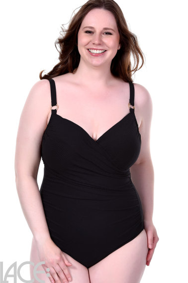 Primadonna Swim Sahara Badpak Met Shaping Effect D H Cup Black Lace Lingerie Nl