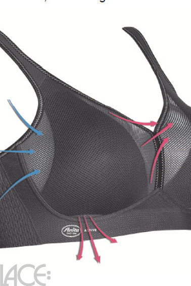 Anita active - Air Control Sport Beha zonder beugel D-H cup
