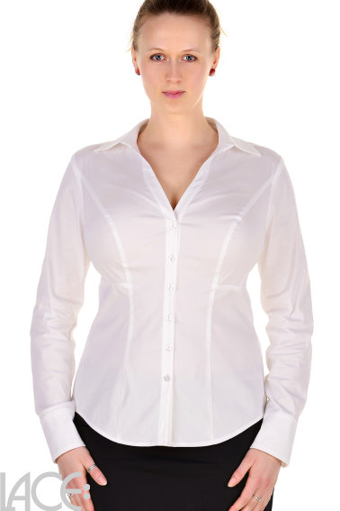 LACE Design - Luxury Classic Shirt Blouse F-H cup