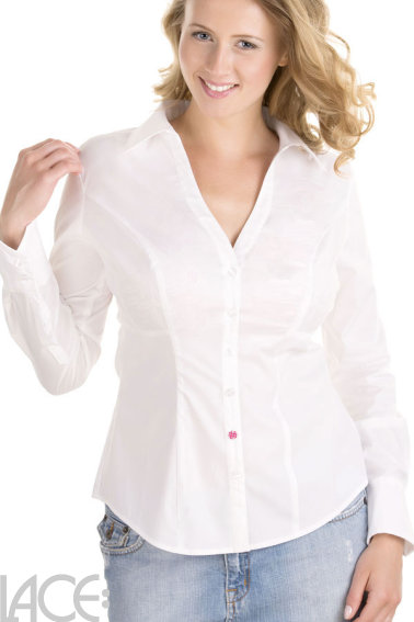 LACE Design - Classic Shirt Blouse F-H cup