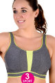 PrimaDonna Sport - The Sweater Sport Beha met beugel F-H cup