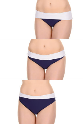 LACE Lingerie - Solholm Bikini slip met plooiband