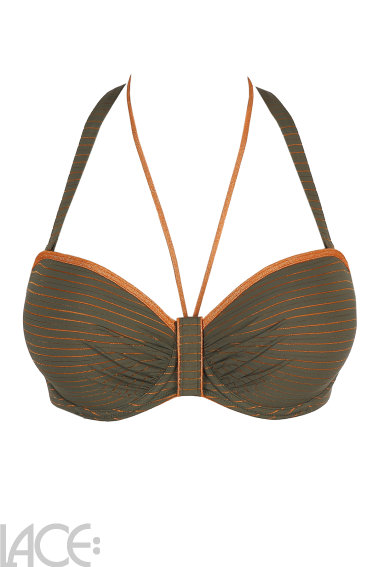 PrimaDonna Swim - Marquesas Bandeau bikini beha met afneembare bandjes E-G cup