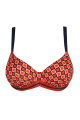 PrimaDonna Swim - Albenga Bikini Beha gedrapeerd F-I cup