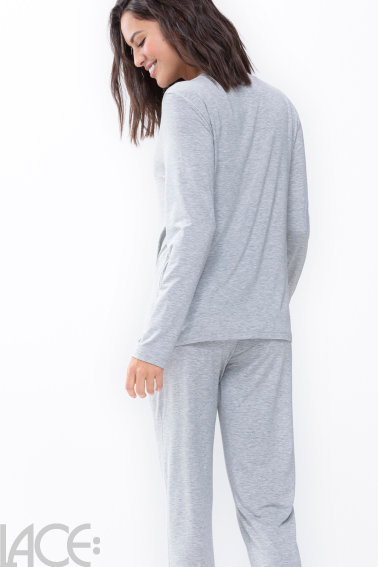 Mey - Sleepy & Easy Pyjamatop met lange mouwen