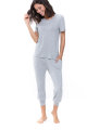 Mey - Sleepy & Easy Pyjamatop met korte mouwen