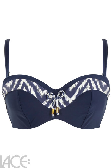 Panache Swim - Oceana Bandeau bikini bh met afneembare bandjes F-I cup