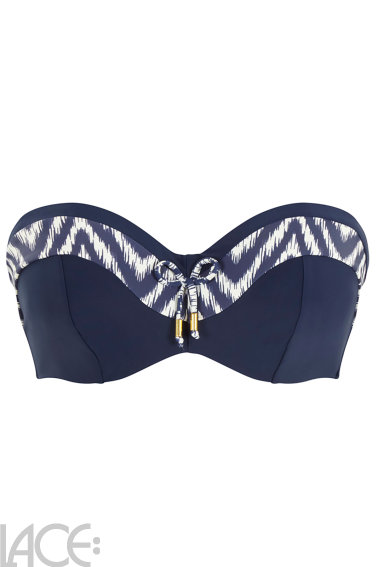 Panache Swim - Oceana Bandeau bikini bh met afneembare bandjes F-I cup