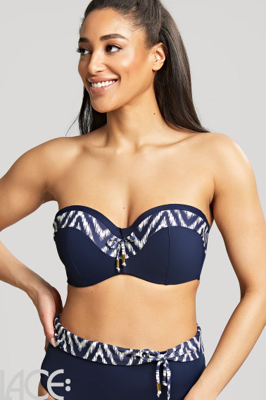 Panache Swim - Oceana Bandeau bikini bh met afneembare bandjes F-I cup