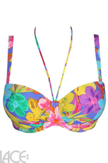 PrimaDonna Swim - Sazan Bandeau bikini beha met afneembare bandjes E-G cup