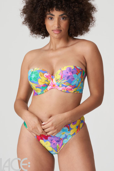 PrimaDonna Swim - Sazan Bandeau bikini beha met afneembare bandjes E-G cup