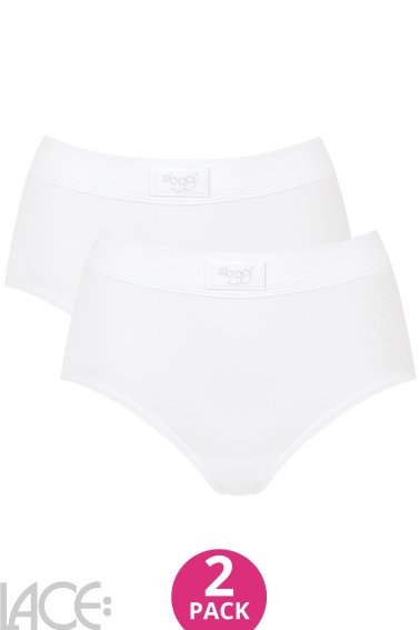 Sloggi - Sloggi Double Comfort Tailleslip - Katoen - 2 Pack