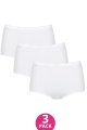 Sloggi - Sloggi Classic Tailleslip - Katoen - 3 Pack