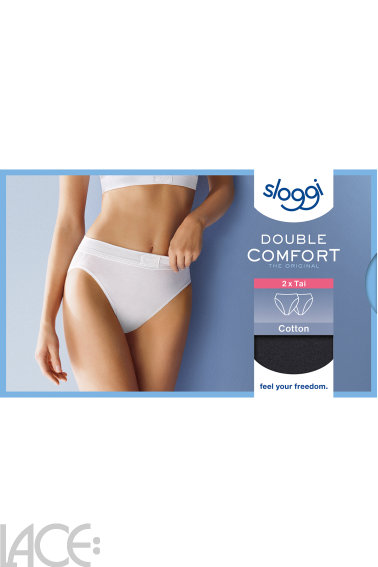 Sloggi - Sloggi Double Comfort Rio slip - Katoen - 2 Pack