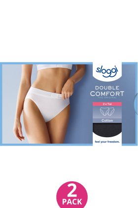 Sloggi - Sloggi Double Comfort Rio slip - Katoen - 2 Pack