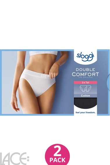 Sloggi - Sloggi Double Comfort Rio slip - Katoen - 2 Pack