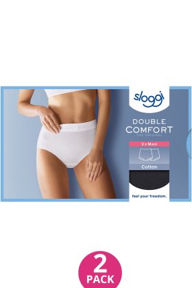 Sloggi - Sloggi Double Comfort Tailleslip - Katoen - 2 Pack