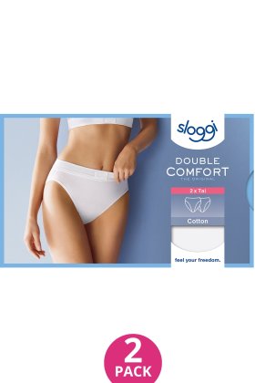 Sloggi - Sloggi Double Comfort Rio slip - Katoen - 2 Pack