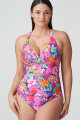 PrimaDonna Swim - Najac Tankini Top Plunge D-G cup