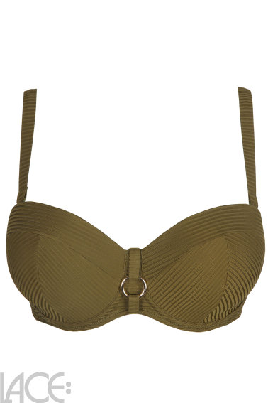 PrimaDonna Swim - Sahara Bandeau bikini beha met afneembare bandjes E-G cup