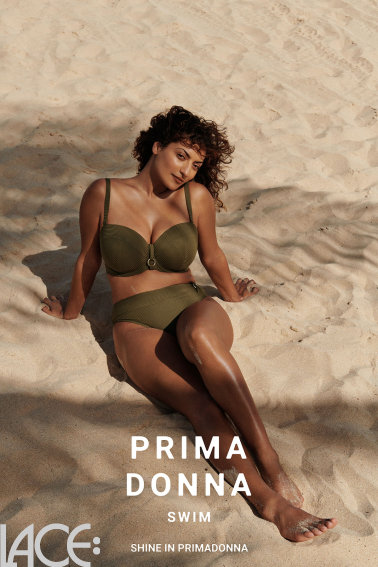 PrimaDonna Swim - Sahara Bandeau bikini beha met afneembare bandjes E-G cup