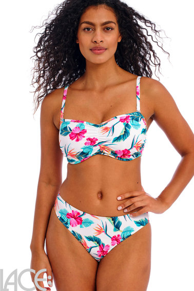 Freya Swim - Palm Paradise Bandeau bikini bh met afneembare bandjes E-I cup