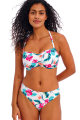 Freya Swim - Palm Paradise Bandeau bikini bh met afneembare bandjes E-I cup