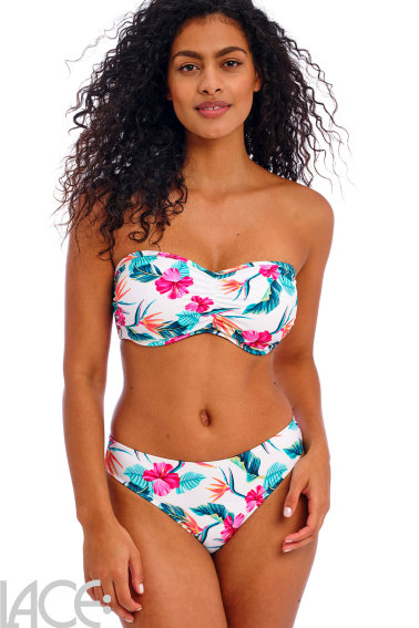 Freya Swim - Palm Paradise Bandeau bikini bh met afneembare bandjes E-I cup