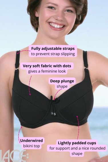 LACE Swim - Bikini Beha Plunge - Gewatteerd - D-H cup - LACE Swim #1