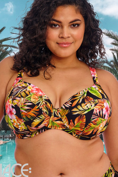 Elomi Swim - Tiger Valley Bikini Beha Plunge G-N cup