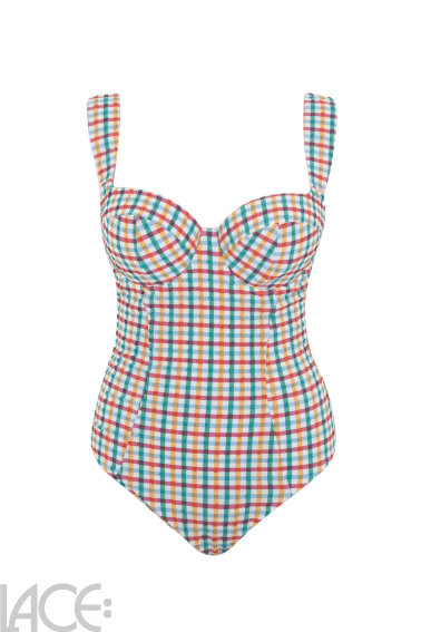 Panache Swim - Seersucker Badpak G-M cup