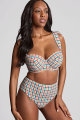Panache Swim - Seersucker Bikini tailleslip