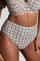 Panache Swim - Seersucker Bikini tailleslip