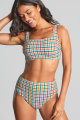 Panache Swim - Seersucker Bikini tailleslip