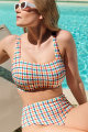 Panache Swim - Seersucker Bikini tailleslip