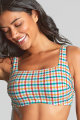 Panache Swim - Seersucker Bikini Beha Bandeau G-K cup