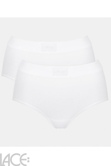 Sloggi - Sloggi Double Comfort Tailleslip - Katoen - 2 Pack