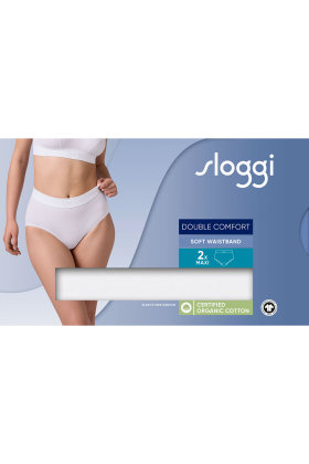 Sloggi - Sloggi Double Comfort Tailleslip - Katoen - 2 Pack