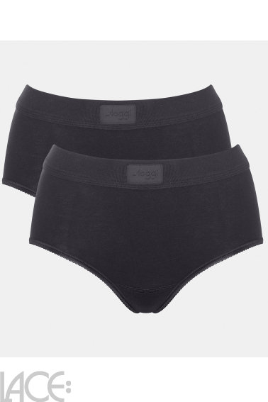 Sloggi - Sloggi Double Comfort Tailleslip - Katoen - 2 Pack