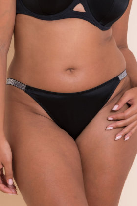 Curvy Kate - Boost Diamante Brazilian slip