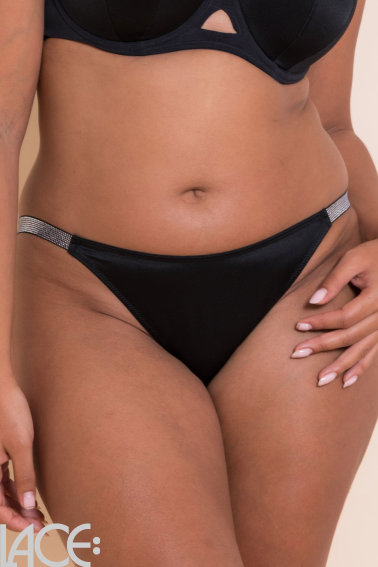 Curvy Kate - Boost Diamante Brazilian slip