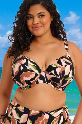 Elomi Swim - Ocean Avenue Bikini Beha Plunge G-K cup