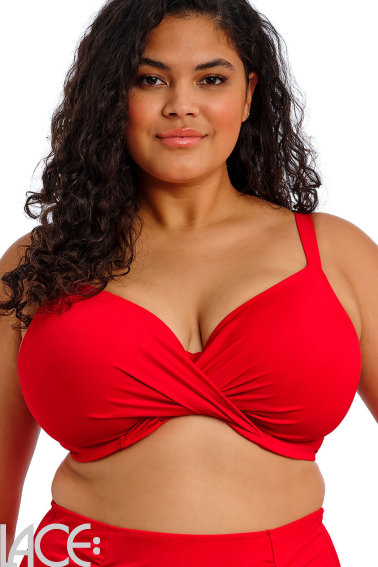 Elomi Swim - Plain Sailing Bikini Beha Plunge en wikkeldesign I-N cup