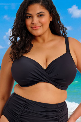 Elomi Swim - Plain Sailing Bikini Beha Plunge en wikkeldesign I-N cup