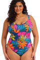 Elomi Swim - Porto Rafti Badpak zonder beugel G-L cup Elomi Swim - Porto Rafti Badpak zonder beugel G-L cup