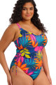 Elomi Swim - Porto Rafti Badpak zonder beugel G-L cup Elomi Swim - Porto Rafti Badpak zonder beugel G-L cup