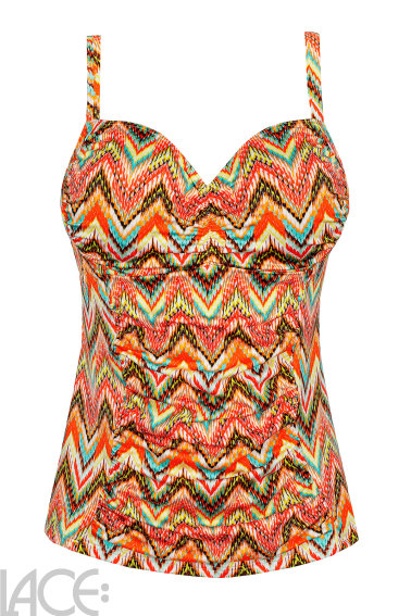 PrimaDonna Swim - Tubou Tankini Top - met Shaping effect - E-G cup