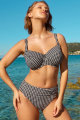 Panache Swim - Gingham Bikini tailleslip