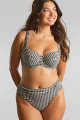 Panache Swim - Gingham Bikini tailleslip