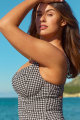 Panache Swim - Gingham Badpak G-M cup Panache Swim - Gingham Badpak G-M cup